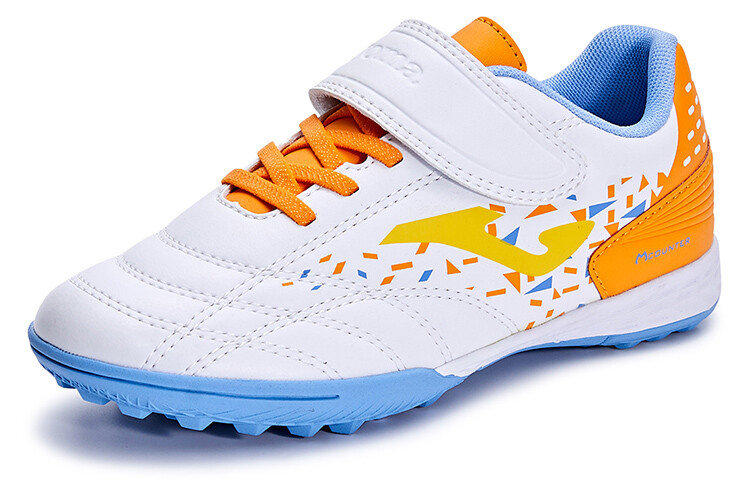 Детские футбольные бутсы Kids Low-top Белые/оранжевые Joma, белый — фото 3