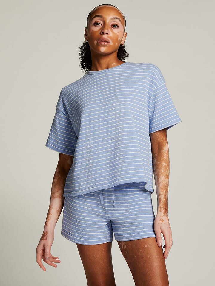 

Верх пижамы Hunkemöller Pyjama-Oberteil, светло-синий