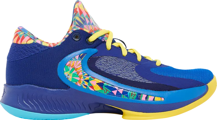 

Кроссовки Zoom Freak 4 SE GS 'Kaleidoscope', синий