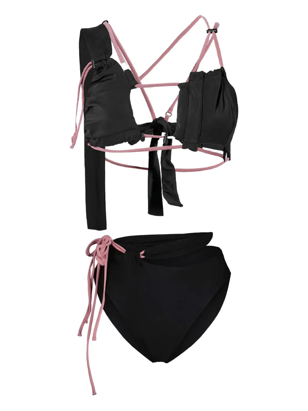 

Бикини с несколькими лямками Ottolinger, черный