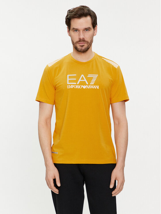 

Футболка обычного кроя 3DPT29 PJULZ 1680 Ea7 Emporio Armani, желтый