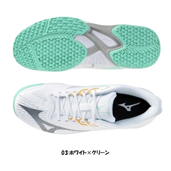 Унисекс теннисные кроссовки «Wave Exceed 6 OC» от Mizuno — фото 2