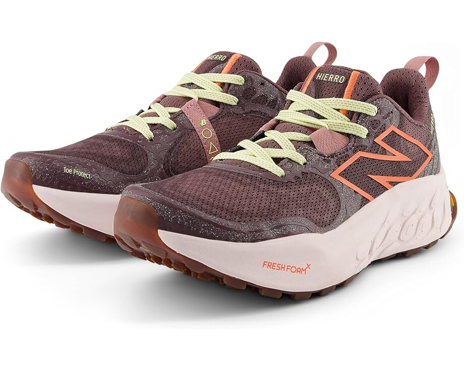 

Кроссовки New Balance Fresh Foam X Hierro v8, цвет Licorice/Gulf Red