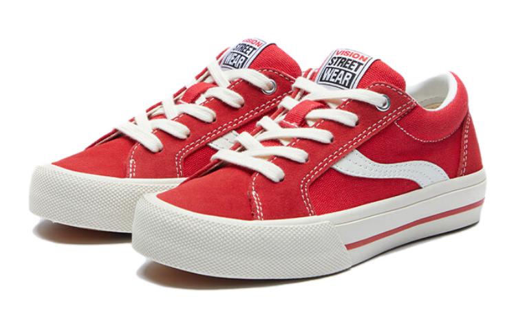 Vision Street Wear Astley Pro низкие детские матерчатые туфли red — фото 4