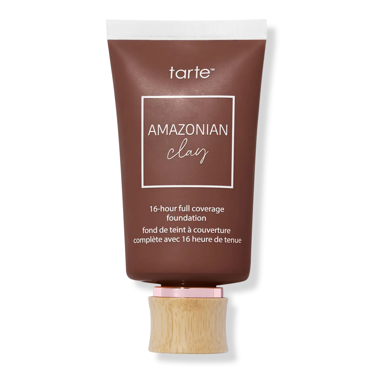 

Тональный крем с амазонской глиной, обеспечивающий 16-часовое покрытие. Tarte, 59N Mahogany Neutral (very deep skin with a balance of warm & cool undertones)