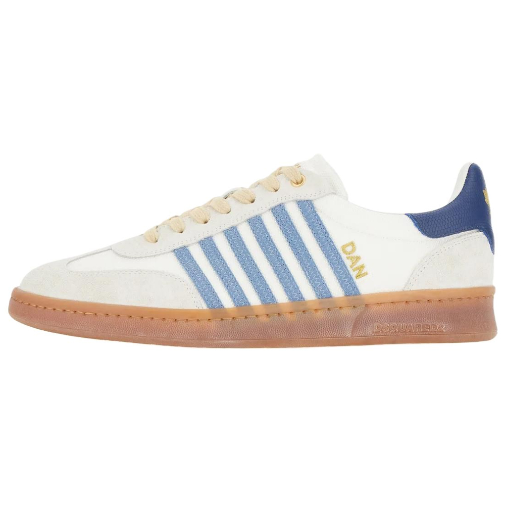 

DSQUARED 2 Белые кроссовки Dsquared2 на шнуровке, цвет White