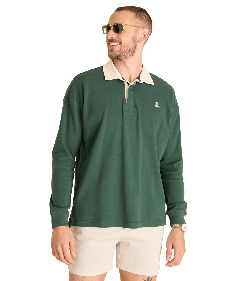 

Мужская рубашка поло The Corporate Country Legacy Chubbies, Dark Green