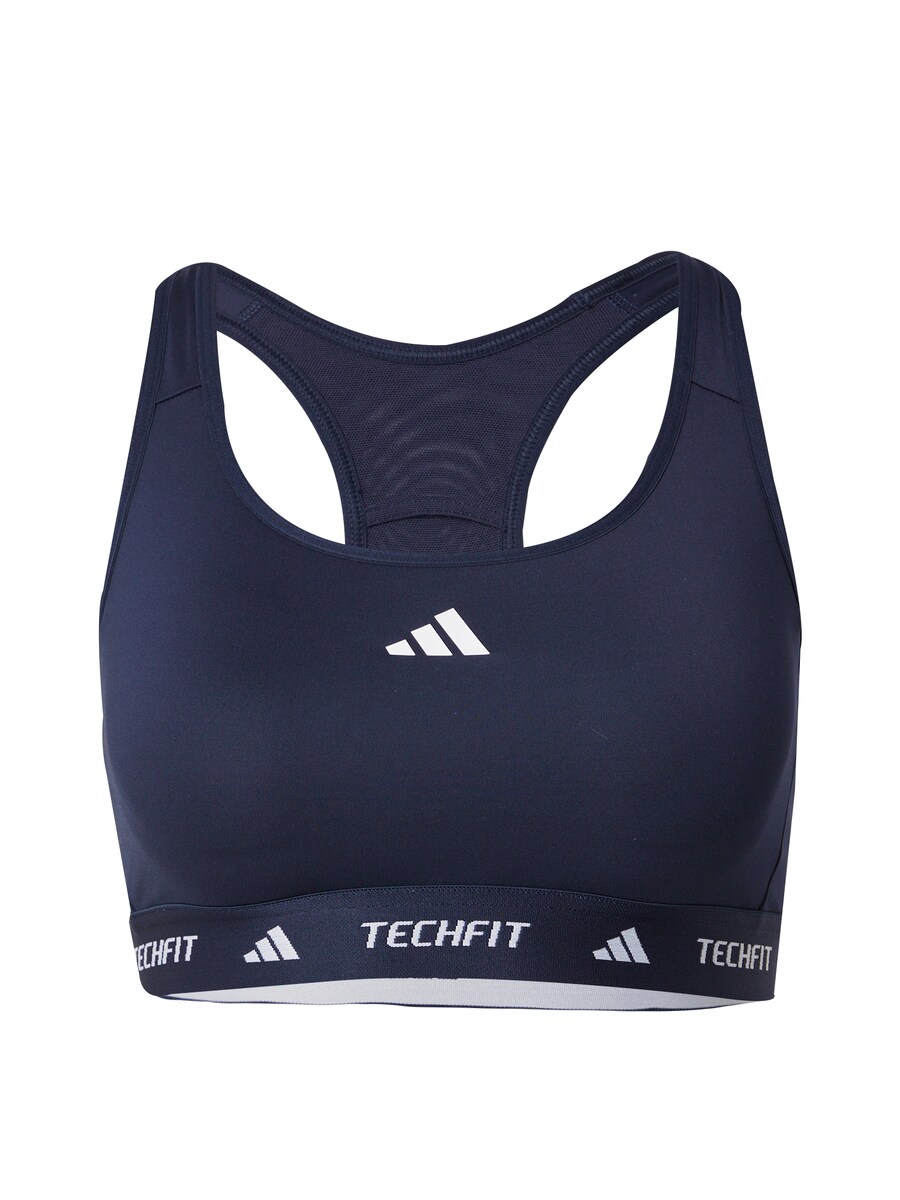 

Спортивный бюстгальтер-бралетт ADIDAS PERFORMANCE, темно-синий