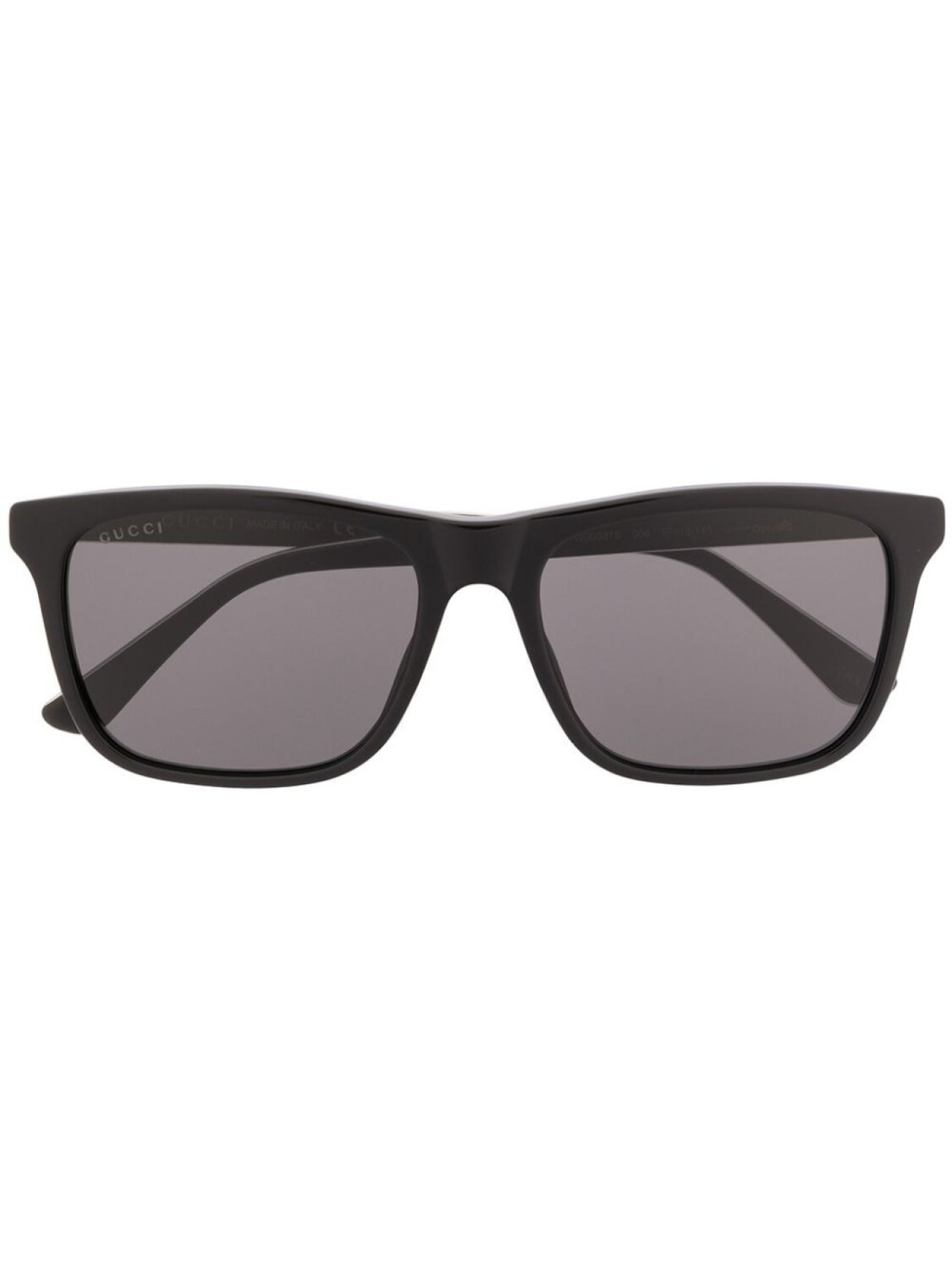 

Gucci Eyewear солнцезащитные очки в квадратной оправе, черный