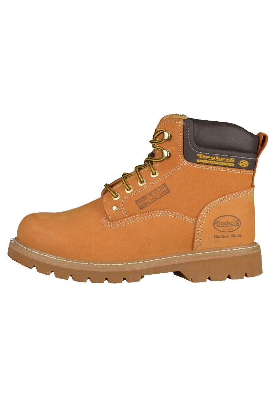 Ботинки на шнуровке Dockers by Gerli Lace-Up Boots 23DA104, светло-коричневый — фото 2