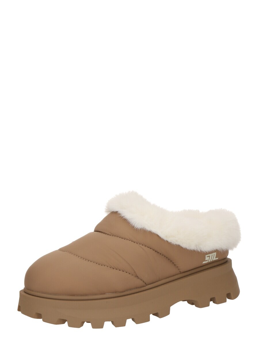 Ботинки женские Steve Madden с мехом, темно-бежевый