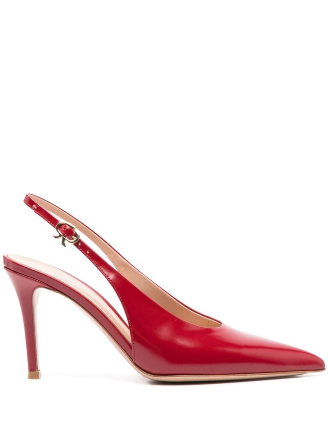 Gianvito Rossi туфли Robbie 85 с ремешком на пятке, красный