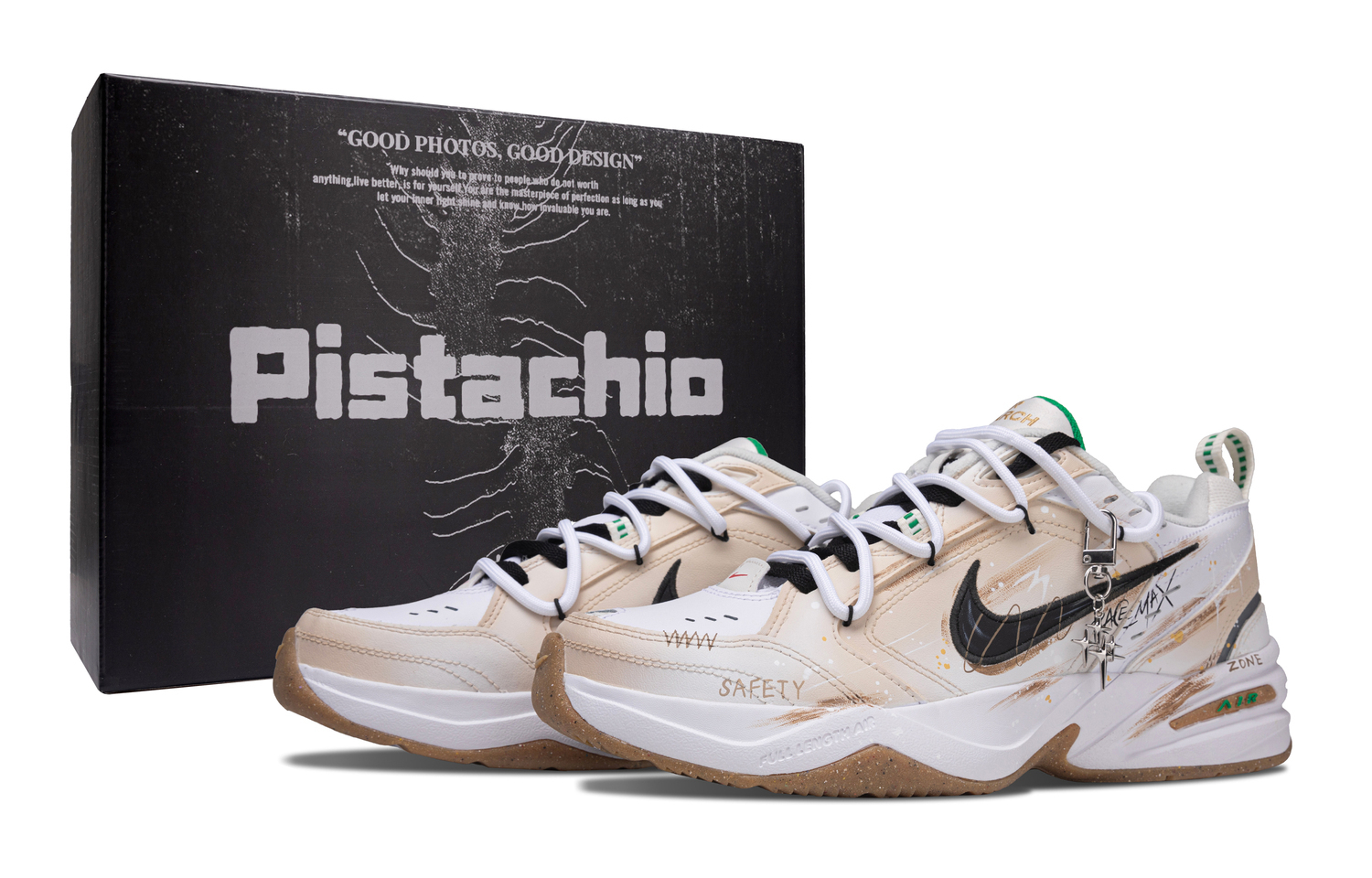 

Nike Мужские низкие кроссовки Air Monarch 4, коричневый