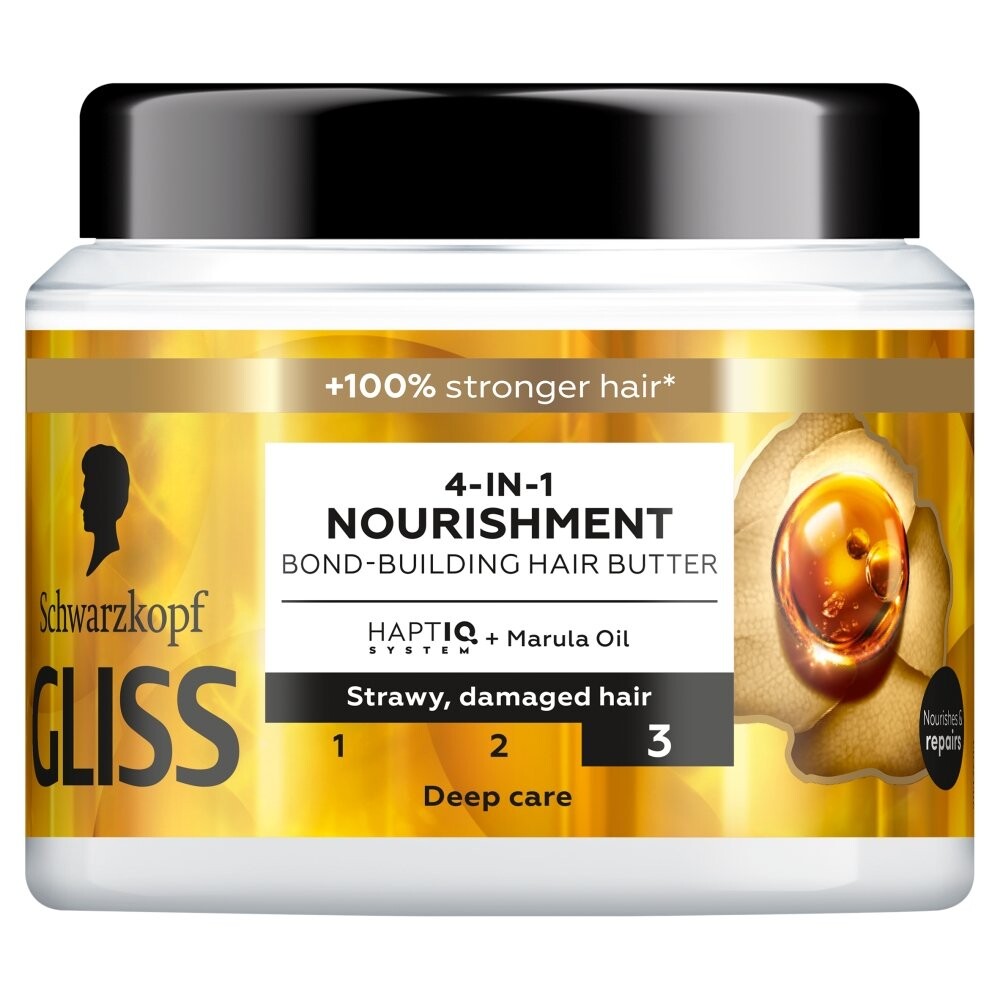 

Масло питательное Gliss 4-in-1 Nourishment 400мл