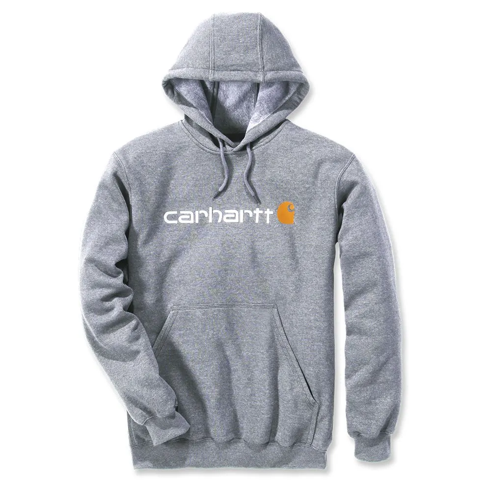 

Худи Carhartt Logo Loose Fit, серый