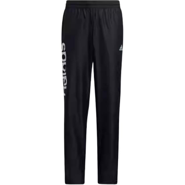 Adidas Тонкие детские низы unisex подростки black — фото 2