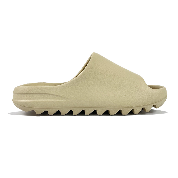 Adidas Originals Yeezy Slide нескользящие слайдеры унисекс бежево-черные экрю, цвет Ecru — фото 2