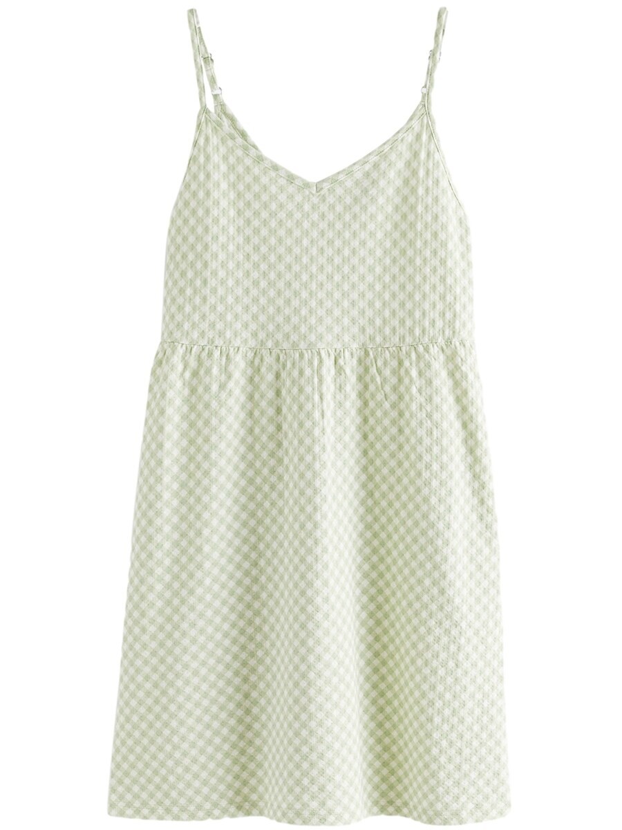 

Мини платье Next Dress, цвет green/white
