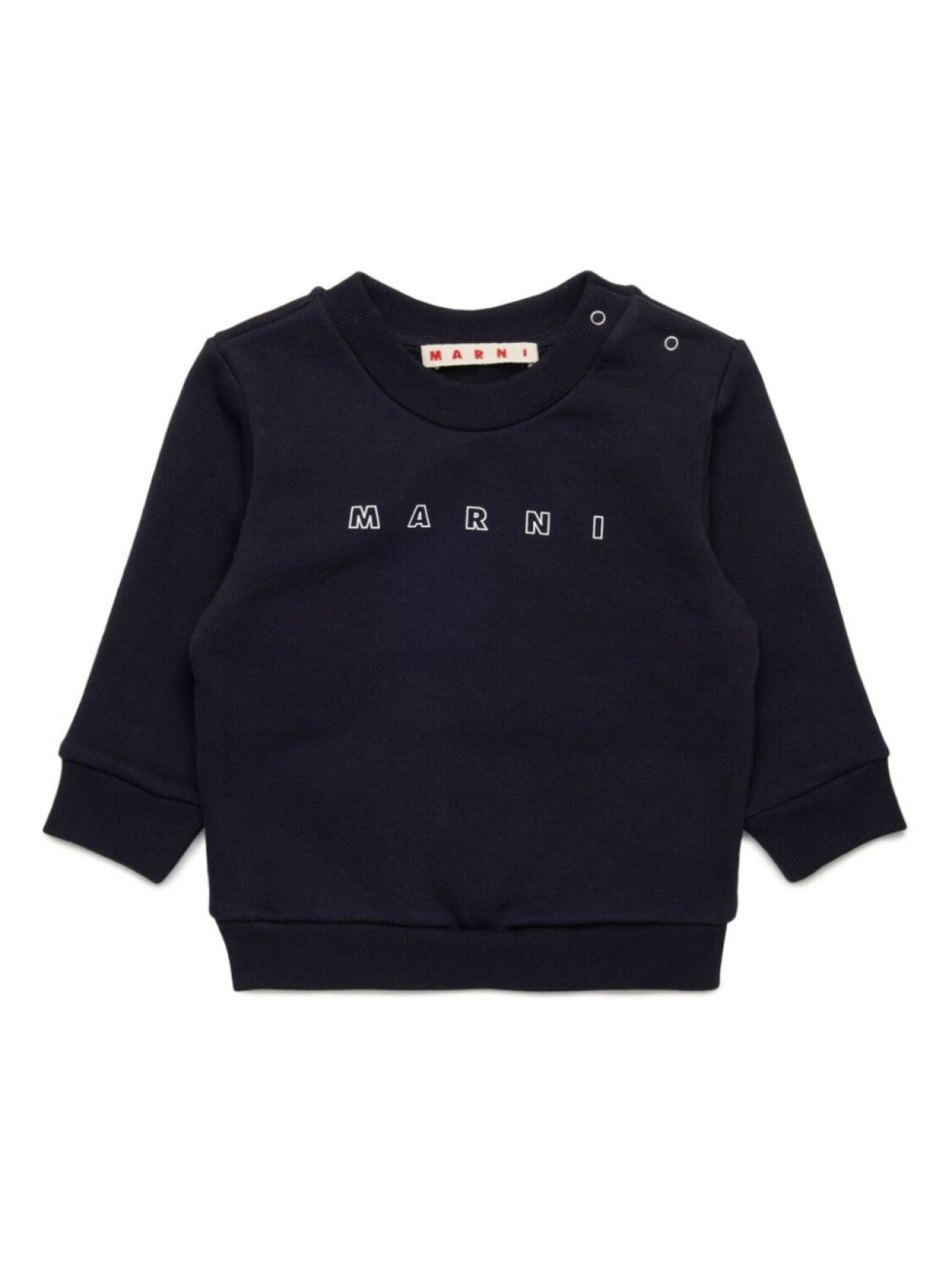 

Marni Kids толстовка с логотипом, синий