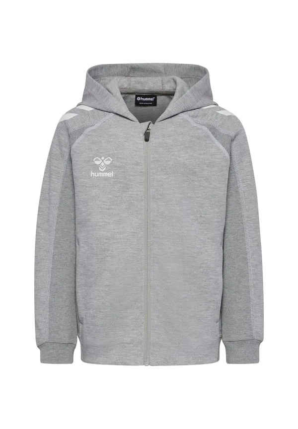 Детская толстовка на молнии hummel hmlmove 2.0, Hummel, Grey Melange