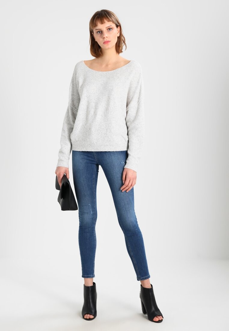 

Вязаный свитер DAM American Vintage, серый