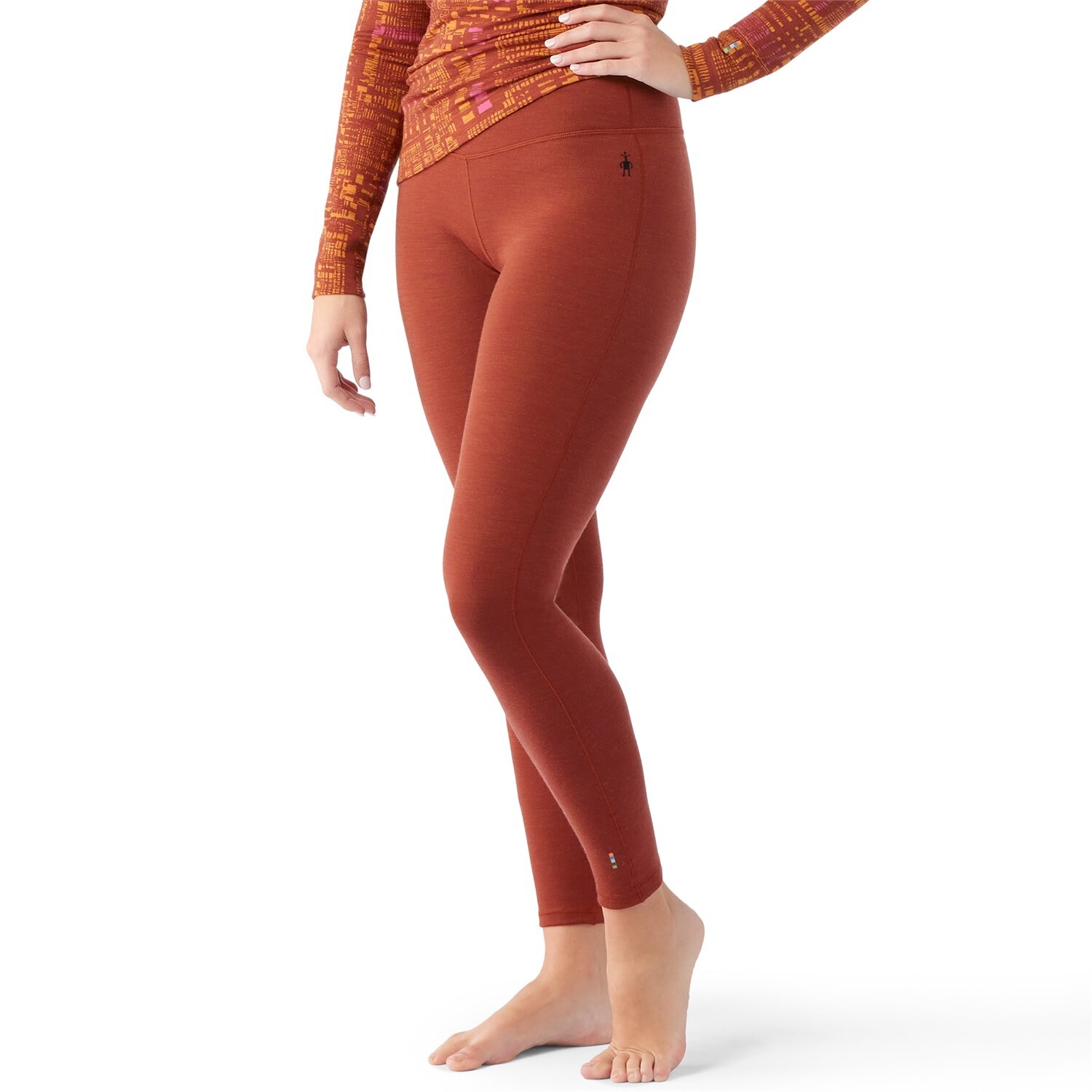 

Лыжные термобрюки Smartwool Classic Thermal Merino, коричневый