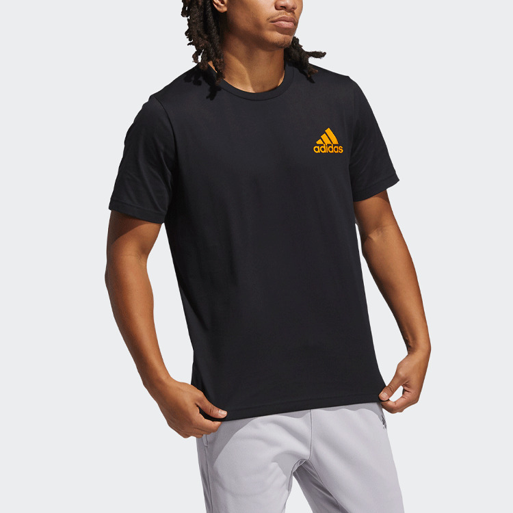 

Футболка мужская черная Adidas, черный