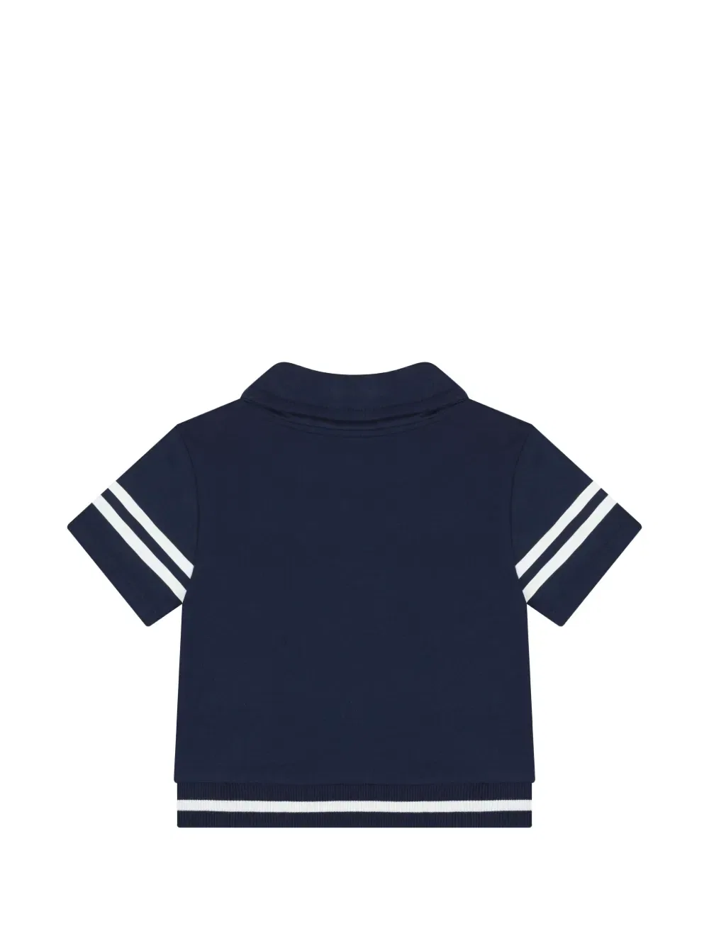 Вышитый полосатый спортивный костюм Guess Kids, синий — фото 4