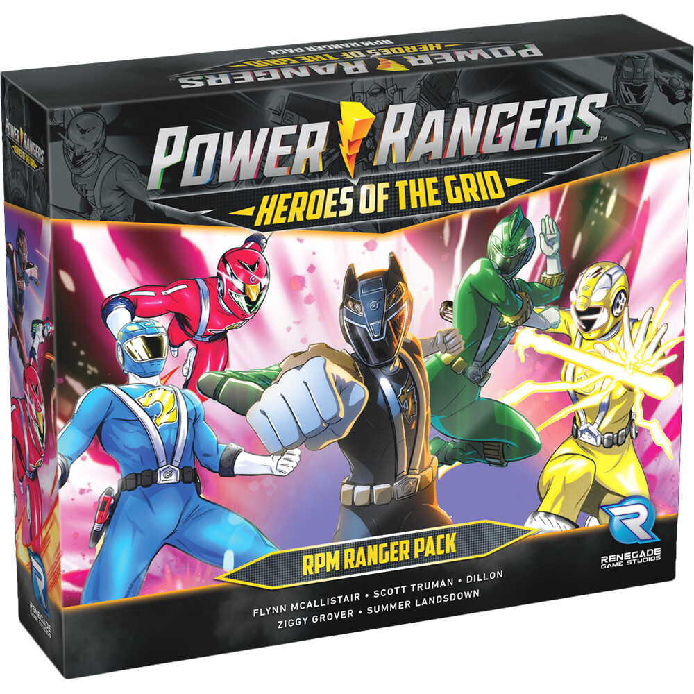 

Настольная игра Renegade Game Studios Power Rangers: Heroes of the Grid - RPM Ranger Pack