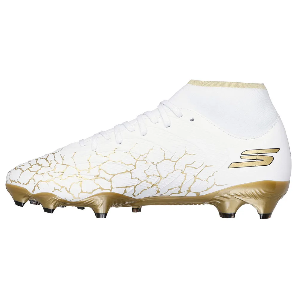 Футбольные бутсы Skechers Soccer Control Gold FG, белый — фото 3