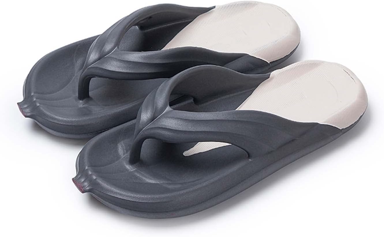 

Женские и мужские шлепанцы Eliogn, супер мягкие эластичные сандалии, противоскользящие, легкие, разноцветные тапочки для дома, парные, с принтом бананов