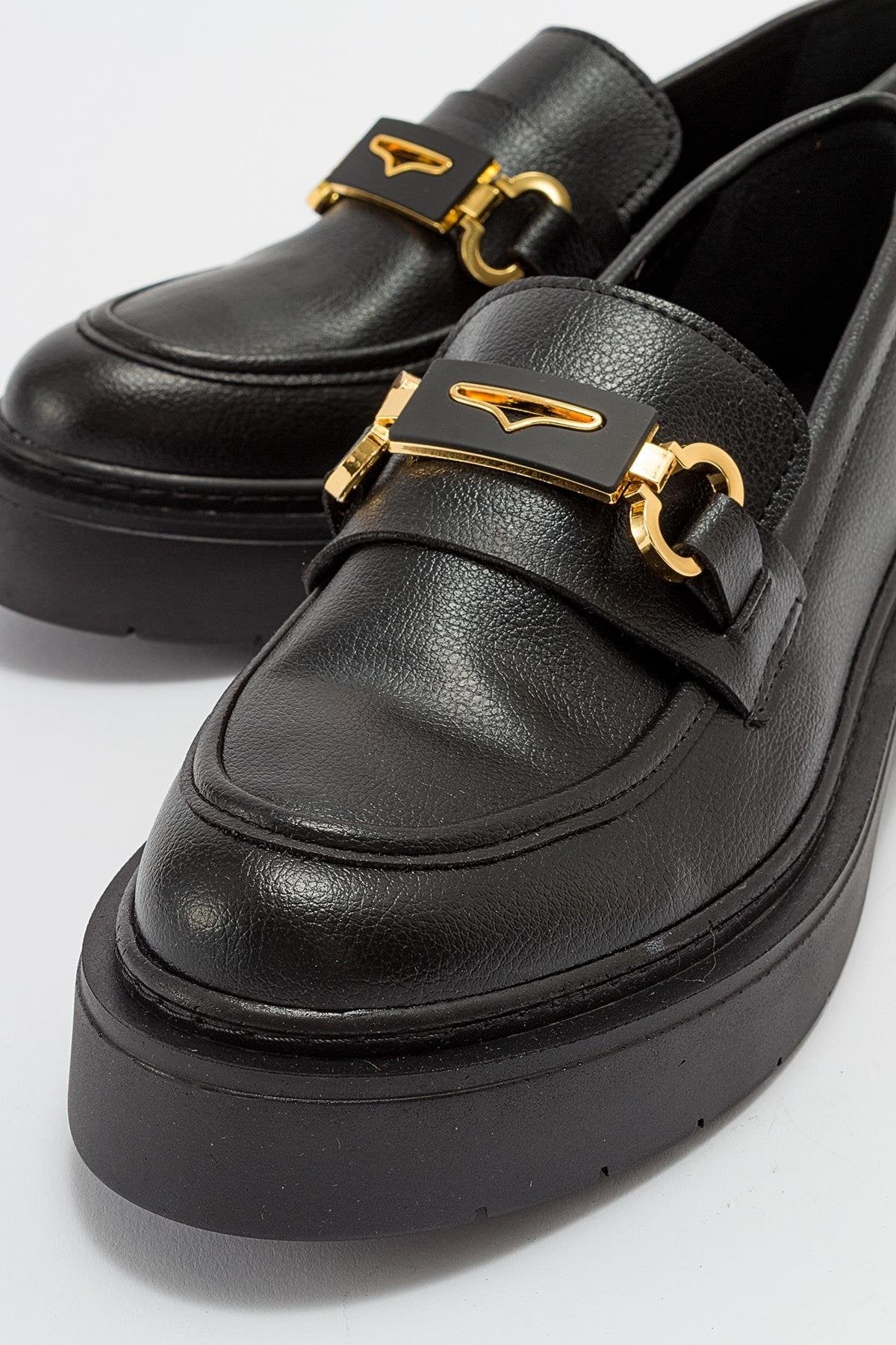 Simone Bit платформенные лоферы Prologue Shoes, черный — фото 2