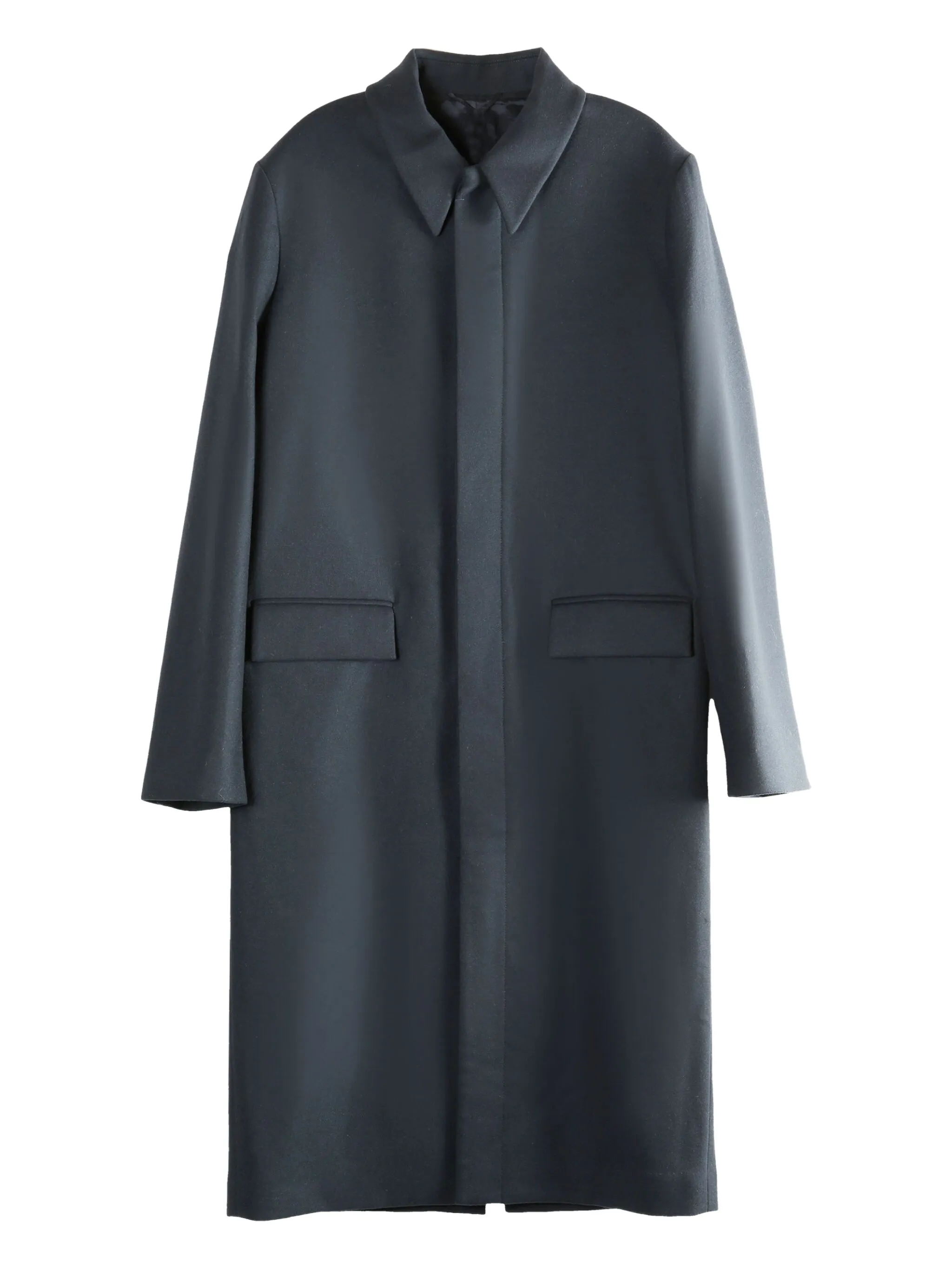 

Однобортное пальто Rier, синий