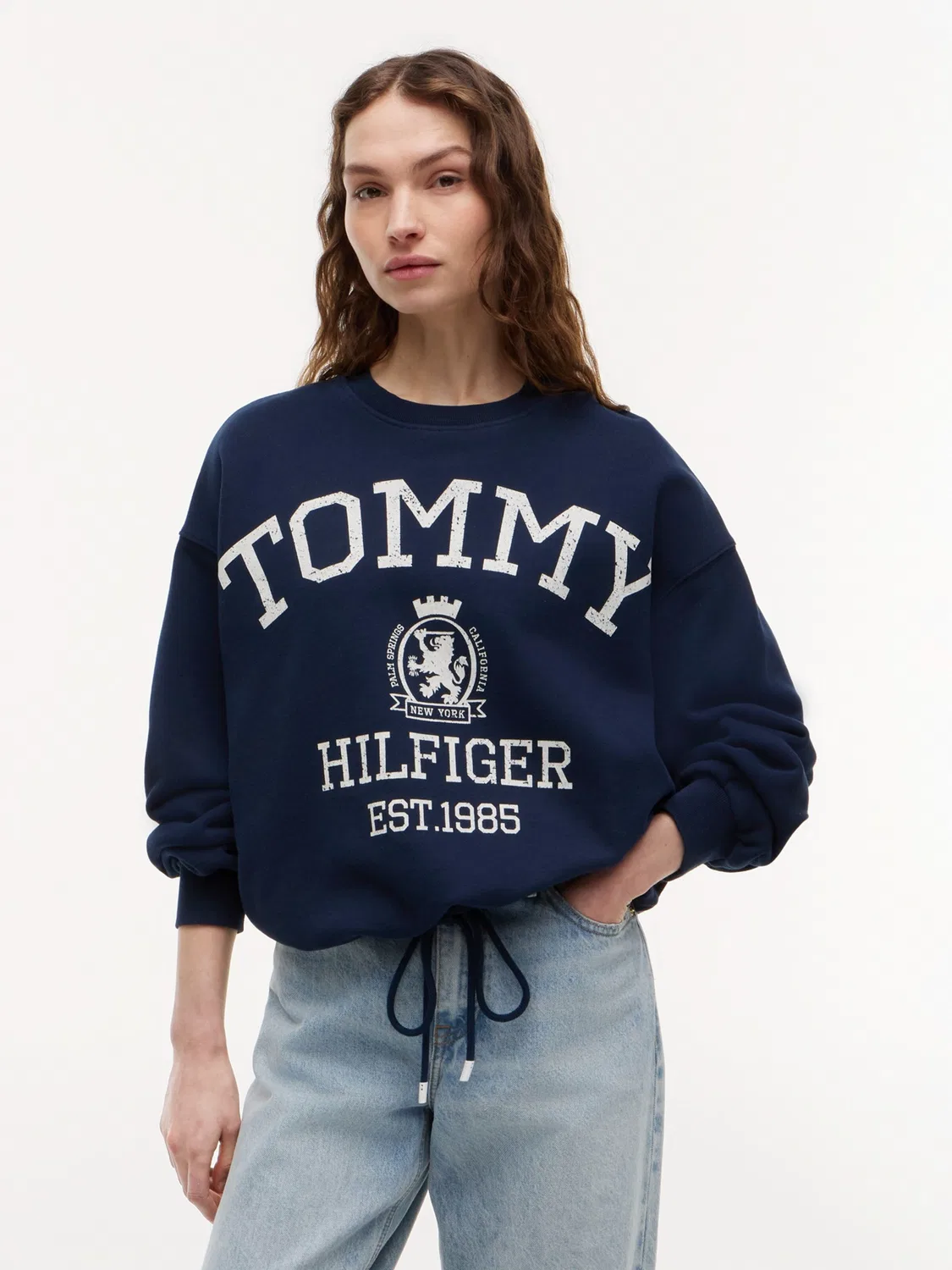 Толстовка 'VARSITY CREST' Tommy Hilfiger, Marine Blue — фото 2