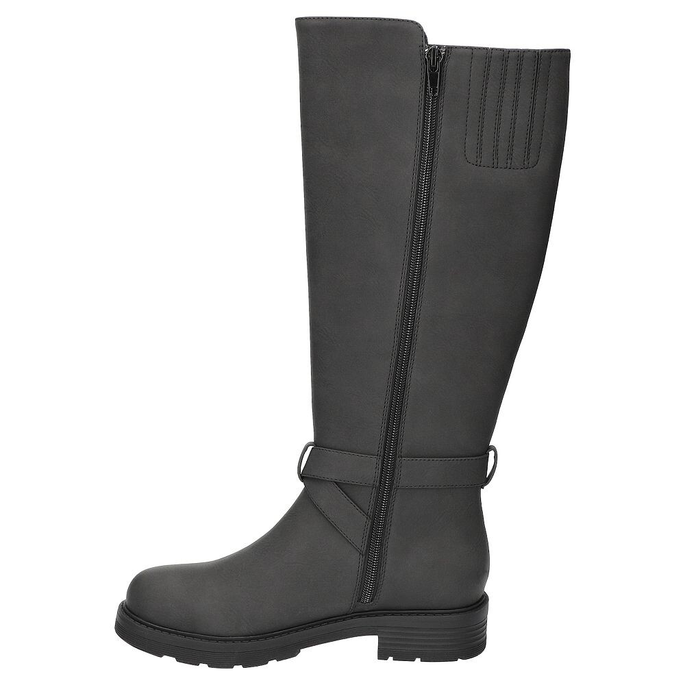 Женские нескользящие высокие сапоги Easy Street Austyn Easy Works, цвет Black Stretch — фото 3