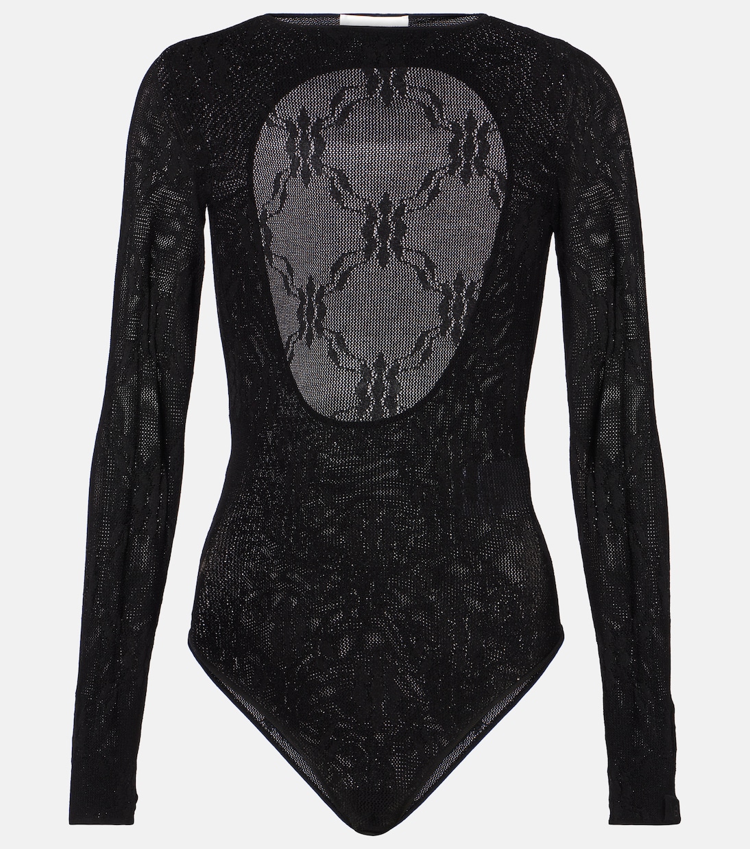 

Боди с открытой спиной Victoria Beckham, черный