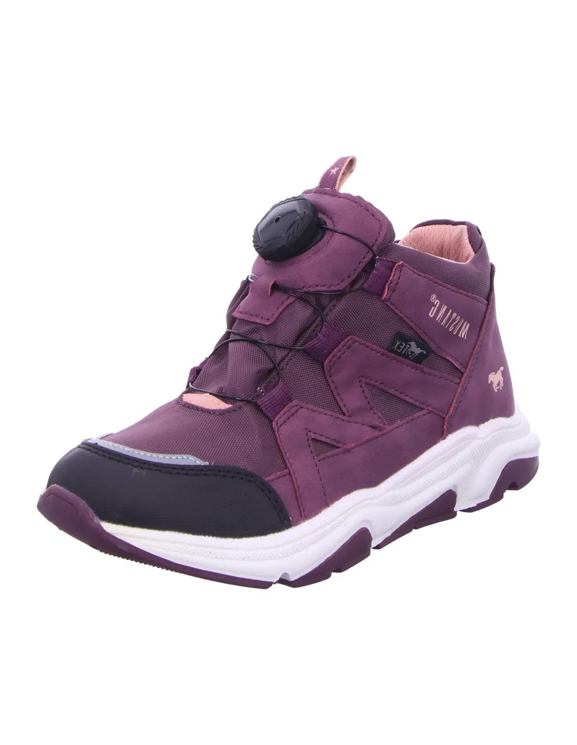 Полуботинки детские, MUSTANG SHOES, лиловый