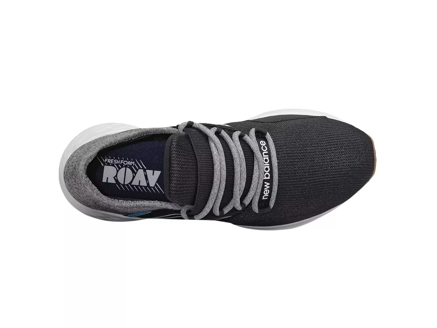 Беговая обувь Fresh Foam Roav - детская New Balance, Black/Grey — фото 4