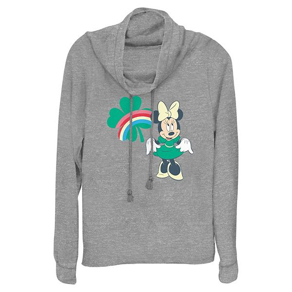 

Футболка с длинным рукавом Minnie Mouse rainbow print shamrock Disney