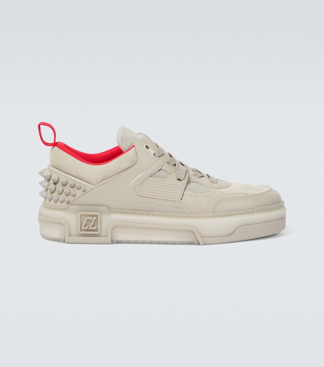 

Кроссовки Astroloubi из кожи и замши Christian Louboutin, Goose