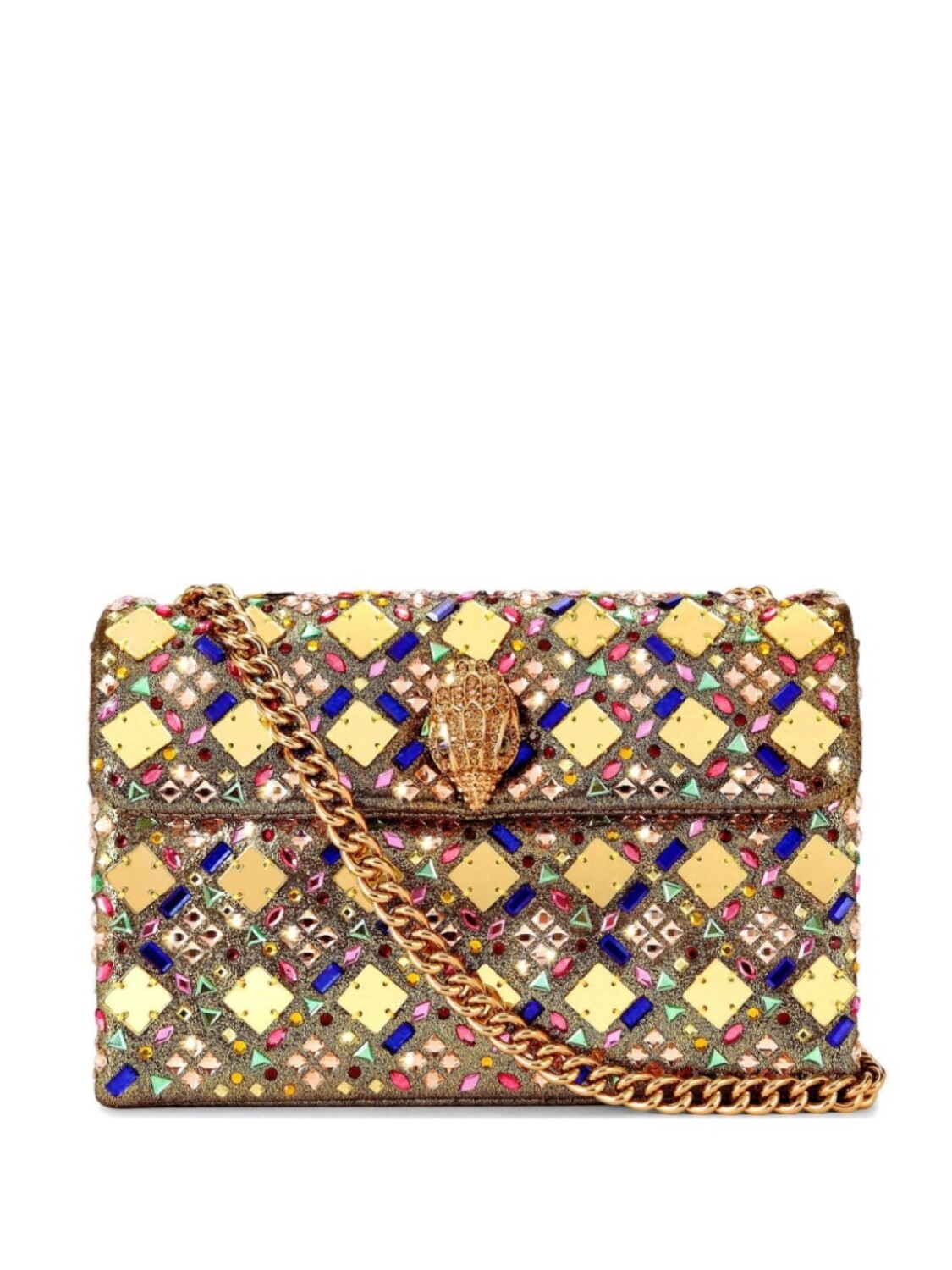 

Средняя сумка Kensington через плечо Kurt Geiger London, золотой