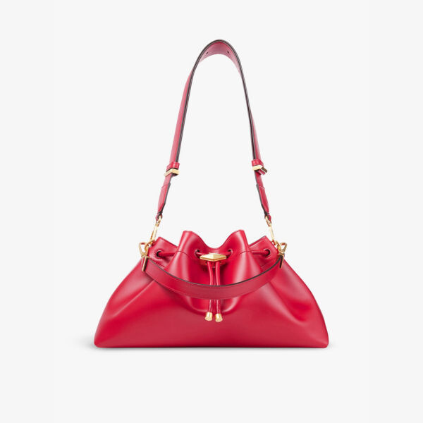 

Сумка через плечо из кожи Cinch m Jimmy Choo, красный