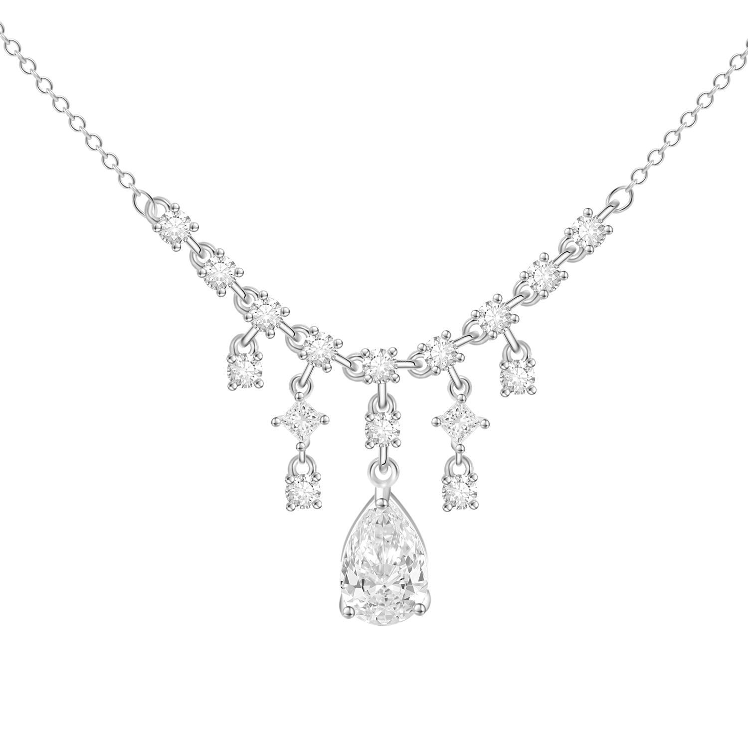 

PARANOID PUPPY Ожерелье из стерлингового серебра 925 пробы для женщин Luxe Lightweight