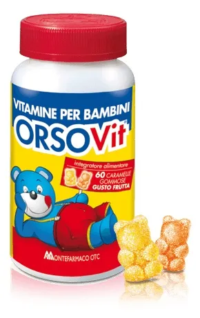 

Мультивитаминная добавка Orsovit 60 Gummy Candies