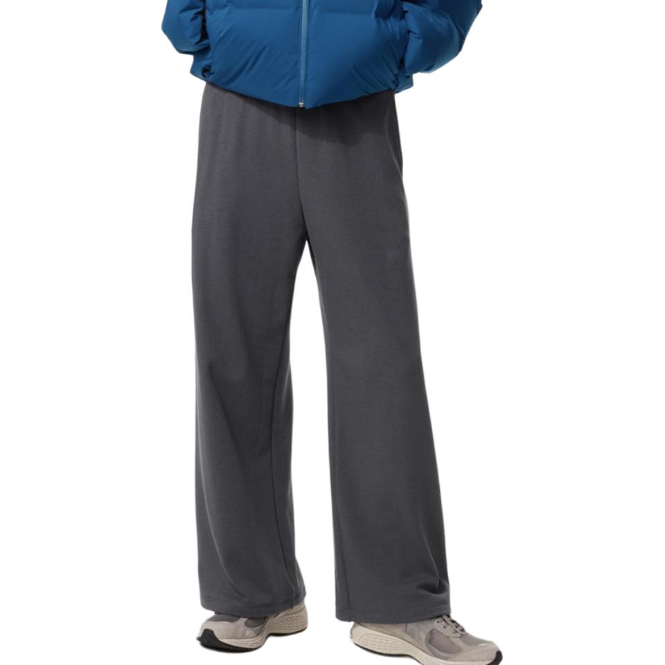 

UNIQLO Женские повседневные брюки темно-серого цвета