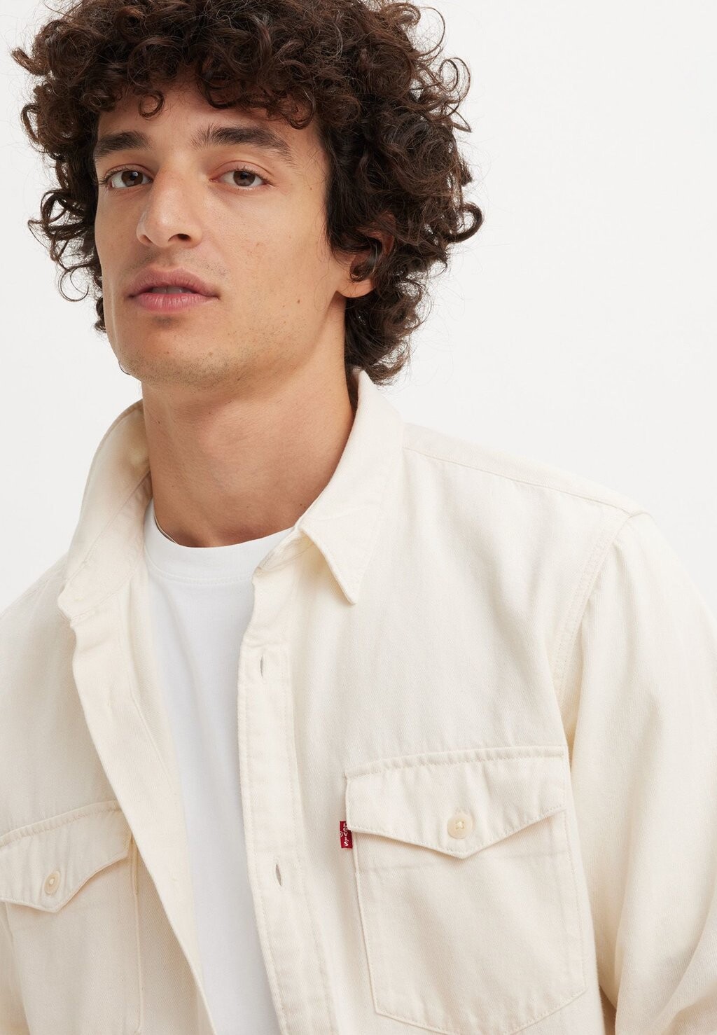 

Рубашка RELAXED FIT WESTERN Levi's, кремовый