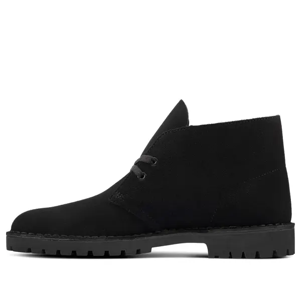 

Кроссовки desert rock suede 'black' Clarks, черный