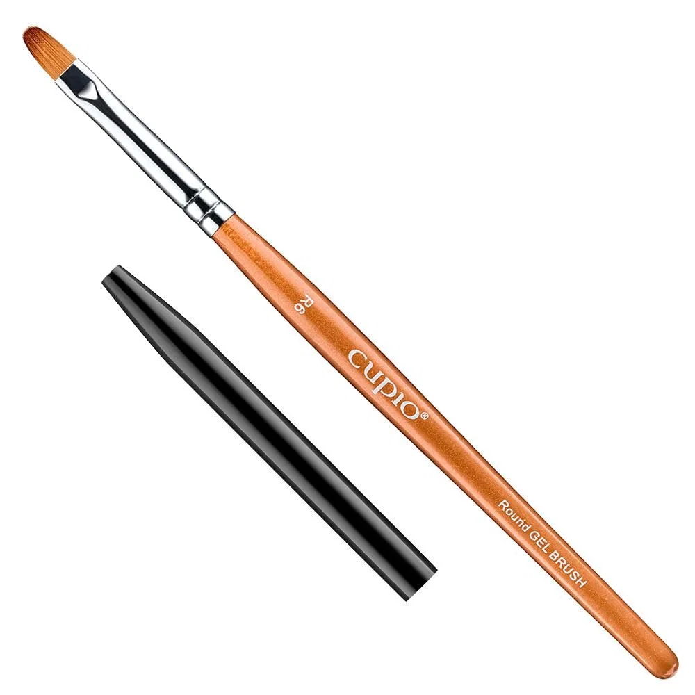 Кисть для геля Cupio Kolinsky Oval R6 Cupio — фото 4