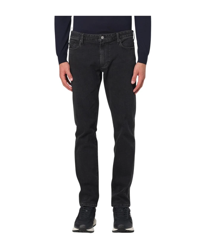 

Серые джинсы Emporio Armani, серый