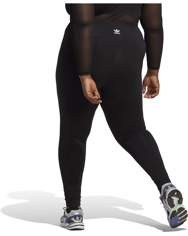 

Брюки Adidas Plus Size adiColor Essentials Leggings, черный